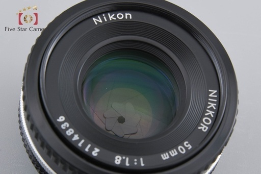 【中古】Nikon ニコン Ai-S NIKKOR 50mm f/1.8