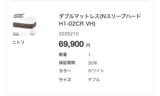 ベッドとマットレス