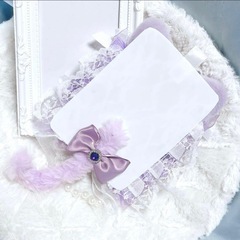 Ｎｏ．175 かなり大きめ写真L判 パープルの画像