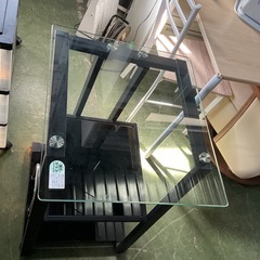 ガラス棚　オープンシェルフ　サビあり 中古の画像