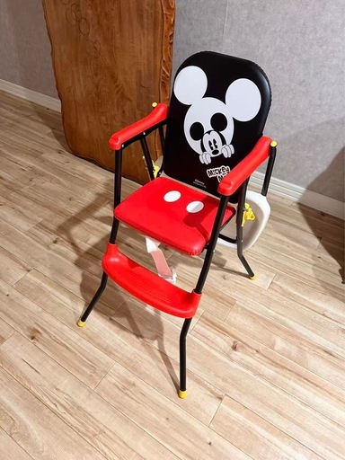 ミッキー キッズチェア／子供用イス／中古／引き取り限定（浪速区敷