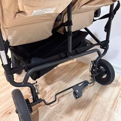 AirBuggy 双人用ベビーカー／二人乗り／中古／引き取り限定（浪速区敷津西）の画像
