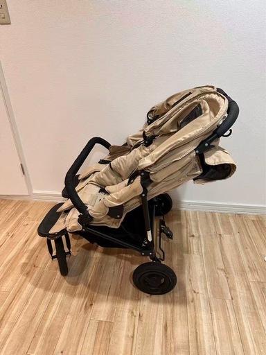 AirBuggy 双人用ベビーカー／二人乗り／中古／引き取り限定（浪速区敷津西）