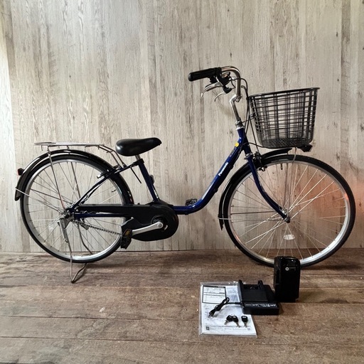 Panasonic 電動アシスト自転車 ビビ・YX BE-FY612T 26インチ シティサイクル