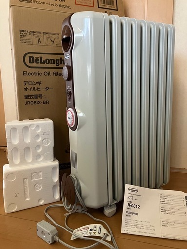 デロンギ　オイルヒーター　実質未使用　 トップハンガーセット