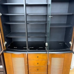 【ドリーム川西店御来店】☆見たよ♪割引☆ 食器棚 クリーニング済み　【99560000048624】の画像