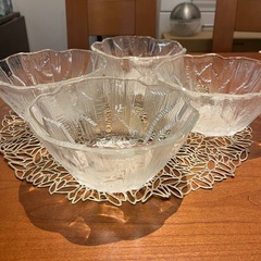 ガラス器　そうめん、冷麦の器の画像