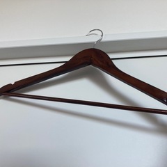 木製ハンガー　25本セット　ブラウン　茶の画像