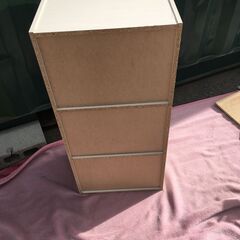 JM20669K)カラーボックス＜幅：約42cm 高さ：約88cm 奥行：約28cm＞中古品【取りに来られる方限定】　 の画像