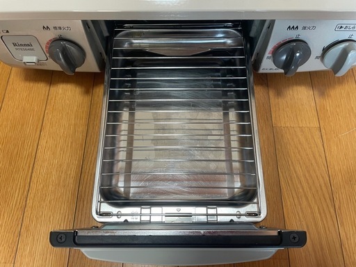 【美品】LPガスコンロ　Rinnai リンナイ　ガスコンロ RTB564BE