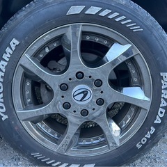 ハイエース　メッキアルミ17インチの画像