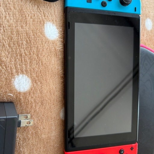 (早期取引希望)(これ以上の値下げ不可
)Nintendo Switch 付属品揃ってます スプラトゥーンケース付き   