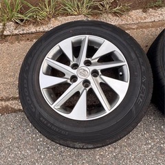 20アルファード後期　ハイブリッド　純正ホイール タイヤの画像