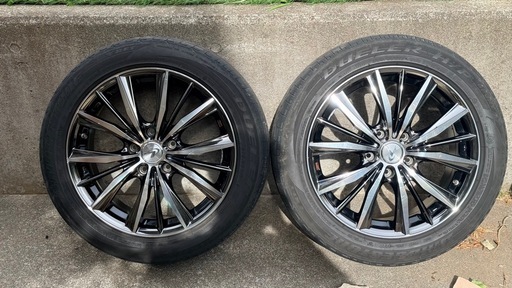 【商談中】
205/55R17  ミニバン用タイヤホイールセット  
