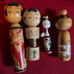 こけしまとめ売りの画像