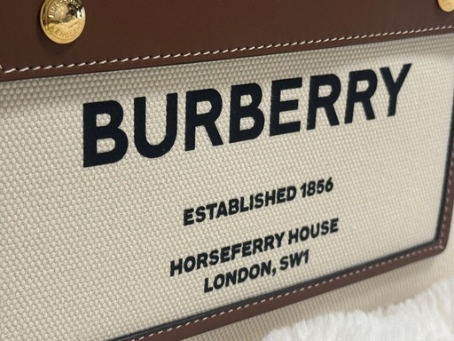 本日限定【50%OFF】Burberry フレヤトート　スモール