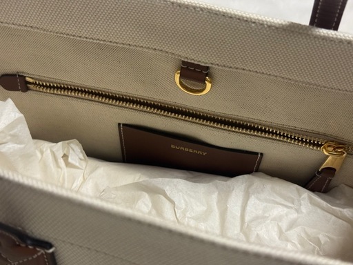 本日限定【50%OFF】Burberry フレヤトート　スモール