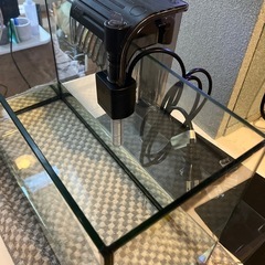 テトラ　ガラス水槽　オ-トワンタッチフィルター付の画像