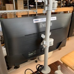 美原店 iiyama ProLite 液晶ディスプレイモニター X3291HS-B1 31.5インチ　モニターアーム付きの画像