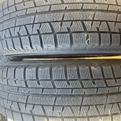 プリウス30系後期　スタッドレス付純正アルミ　195/65R15 イボ付きの画像