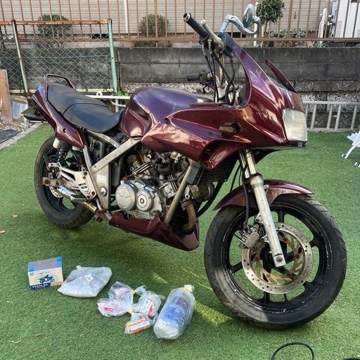 NO.5610 キムコ スーパー9S 水冷2サイクルエンジン 前後ディスク