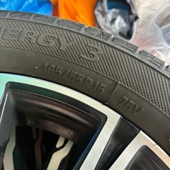 【15】ホイール付夏タイヤ4点セットの画像