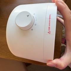 【未使用品近い】持ち運びファンヒーターの画像