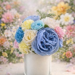 芳香剤フラワーアレンジの画像