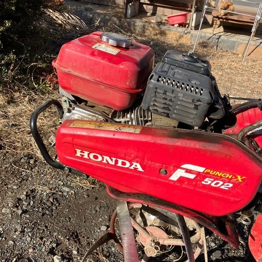 HONDA gx160  f502 punchx  実働　管理機　トラクター