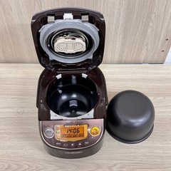 A2023🌟配送設置可🙌激安‼️ 【中古】 象印 炊飯器 圧力IH式 3合 NP-RJ05の画像