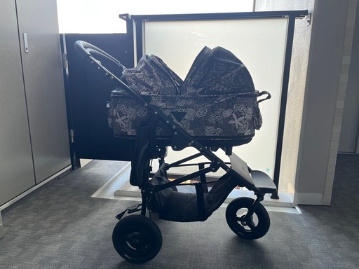 Air Buggy for Dog DOME2(ブレーキ付)　イオラニブラック Mサイズ