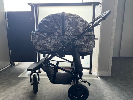 Air Buggy for Dog DOME2(ブレーキ付)　イオラニブラック Mサイズ