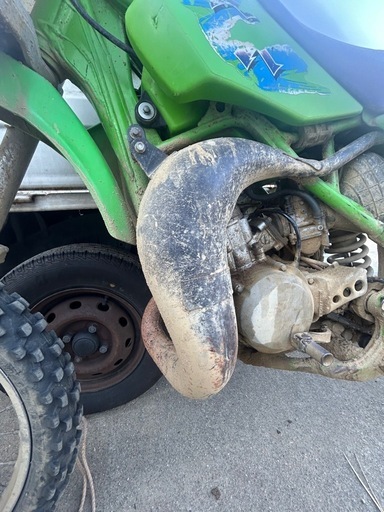 車体19万円 　KX80 ラージ プロサーキット チャンバー レーサー 実働 モトクロス