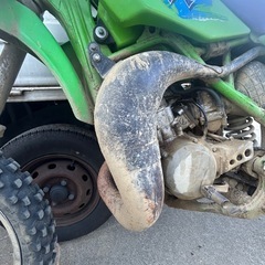 車体19万円 　KX80 ラージ プロサーキット チャンバー レーサー 実働 モトクロスの画像