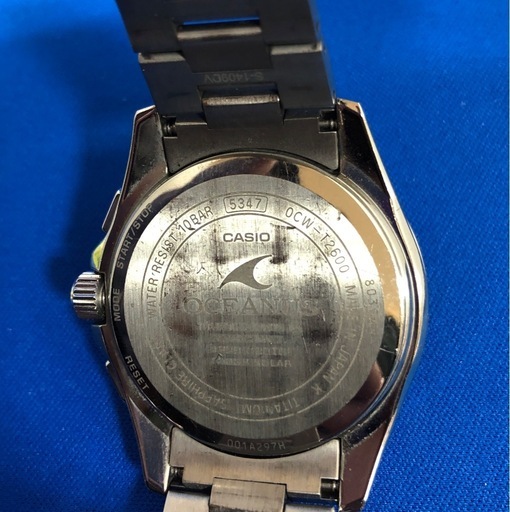 【ジャングルジャングル岸和田店】腕時計 カシオ オシアナス OCW-T2600　南大阪 岸和田市 貝塚市 泉佐野市 和泉市 忠岡町 熊取町