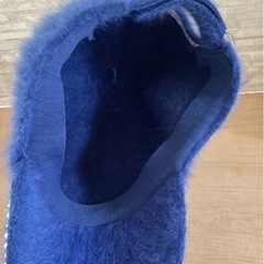 美品レディースキャップ　ブルーの画像