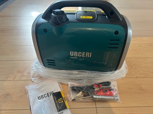 新品未使用URCERI ガソリンインバーター発電機