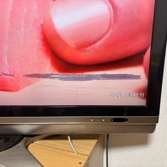 AQUOS LC-42DS6 テレビ無料でお譲りします※傷ありの画像