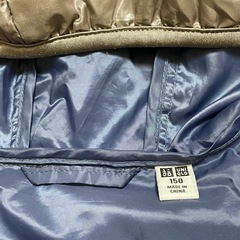 ユニクロ　ライトダウン　150㎝の画像