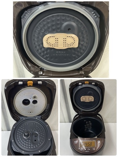 R701 ☀️ ZOJIRUSHI 圧力IH炊飯ジャー 1升（10合）炊き 19年製 NP-ZT18 ⭐ 動作確認済 ⭐ クリーニング