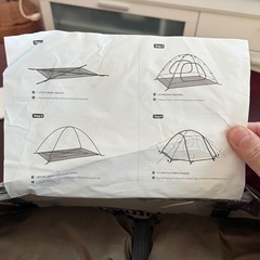 【新品・未使用】Naturehike テント 2人用の画像