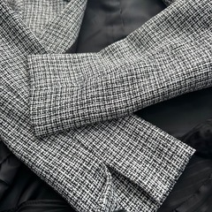 THEORIA チェック柄ジャケットとスカートセット 卒業式　入学式　１１号の画像