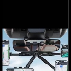 車内 スマホ 携帯 ホルダー ドリンクホルダー 車載ホルダーの画像