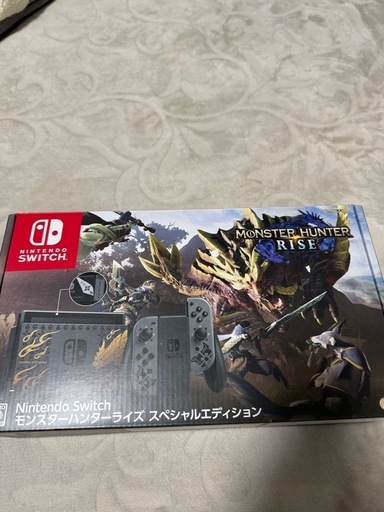 Nintendo Switch モンスターハンターライズ スペシャルエディション 本体一式 箱あり
