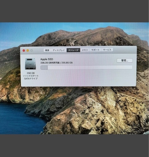 iMac 21.5 2012 SSD 20秒位で起動します