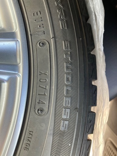 165/60/R15ハスラーホイールスタッドレスタイヤ付き