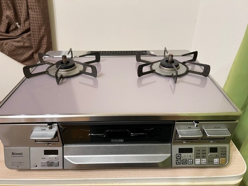 美品 リンナイ 都市ガス ガスコンロ