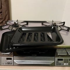 美品 リンナイ 都市ガス ガスコンロの画像