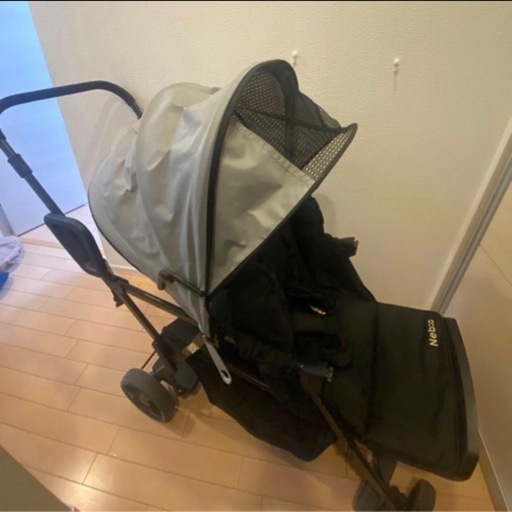 【美品】二人乗りベビーカー　お譲りします。