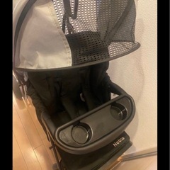 【美品】二人乗りベビーカー　お譲りします。の画像